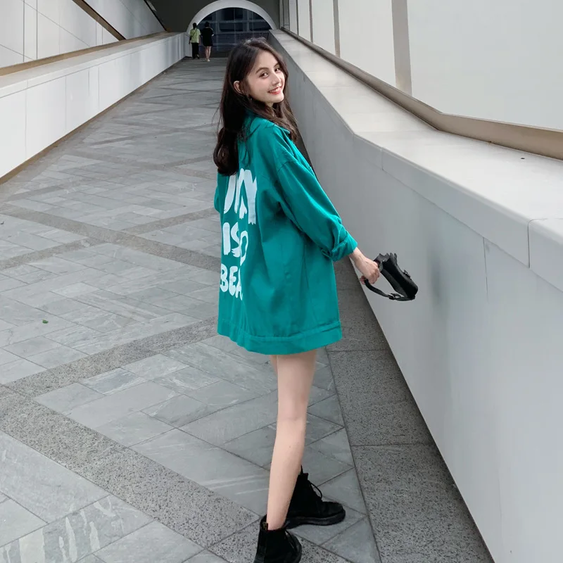 

Photo Shoot Workwear Coat Women's Spring And Autumn Korean-style Loose-Fit Bf2019 New Style Fashion MORI Series School Season Co