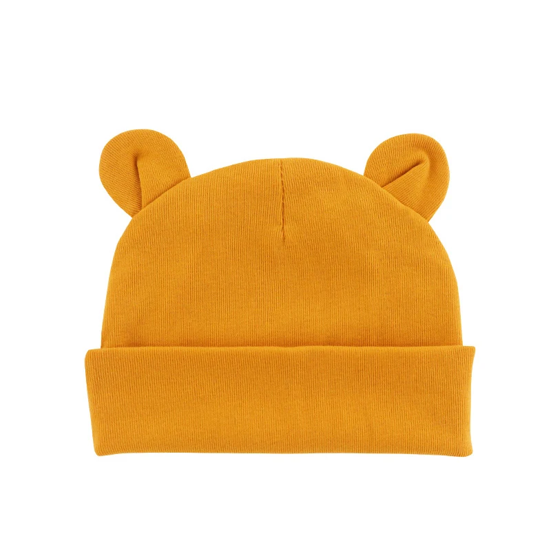 Cute Baby Hat Newborn Beanie Cotton Soft Elastic Baby Cap for Girls Boy Hats Newborn Photography Props Infant Bonnet Accessories shake baby's hand