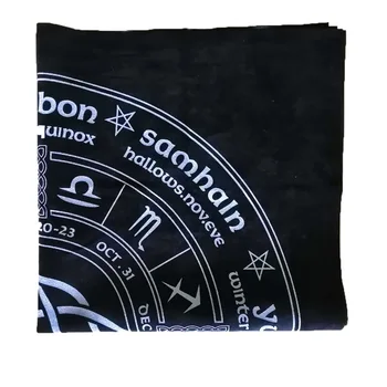 

Woodcut Rune Set Table Cloth Card Set Nordic Handmade With Storage Bag Mat Beautiful Stones Pattern Tarot Board Home & Garden