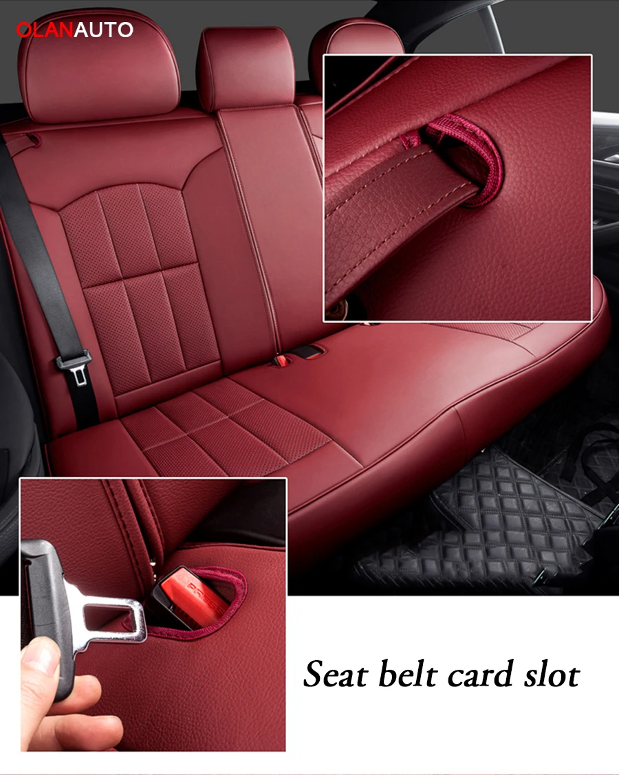 (Передние и задние) Специальные кожаные автомобильные чехлы на сиденья для Renault