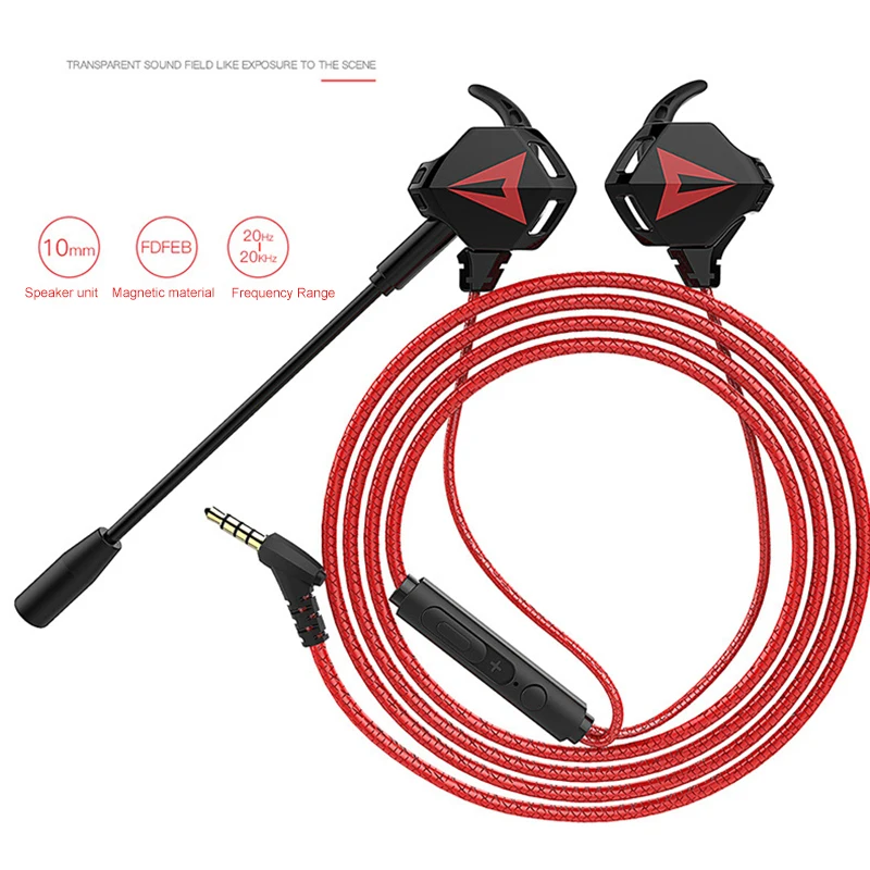 New Type C 3 5mm In Ear Wired Call Earphones Gaming Computer Earpiece Earbuds For LG Xiaomi Huawei Iphone Headset