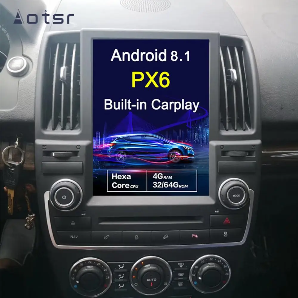 Android 8,1 новейший стиль Tesla вертикальный экран Автомобильный gps ...