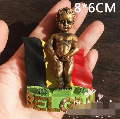 Belgian Hot Selling Newest Magnetic Time Postage Exports European Tourism Brussels Less Than Cheap Fridge Magnet Home Decor | Дом и сад