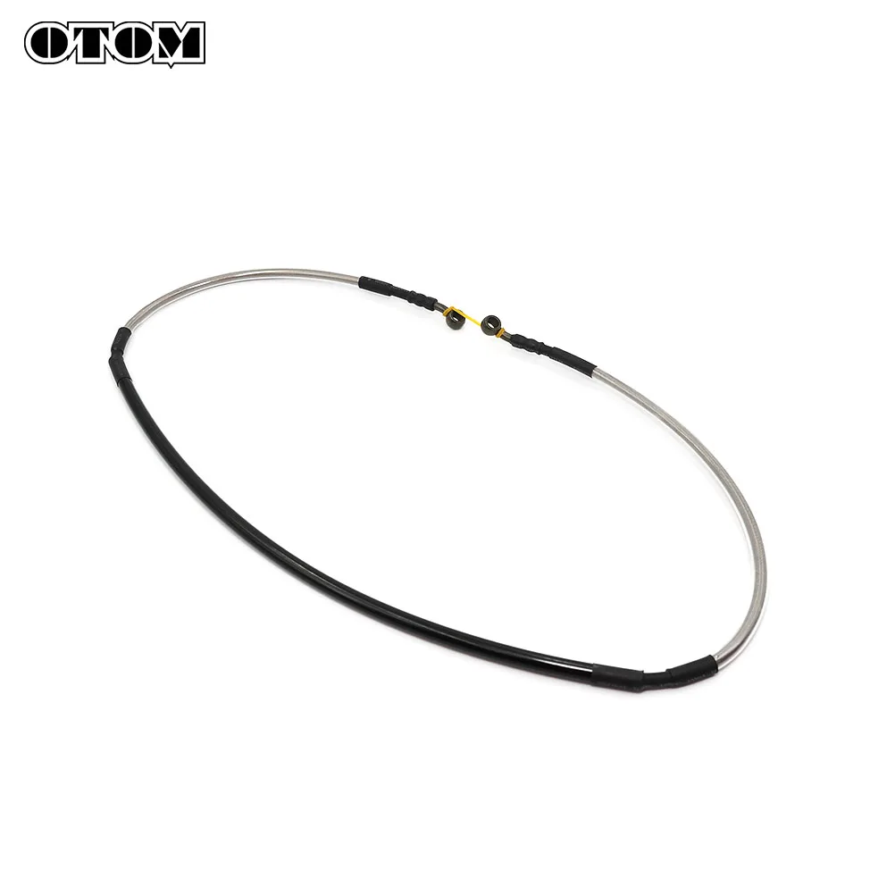 OTOM Braided Brake Hose 1320mm 590mm Motorcycle Dirt Bike Front Rear Brake Line for HONDA CRF YAMAHA YZF 250 450