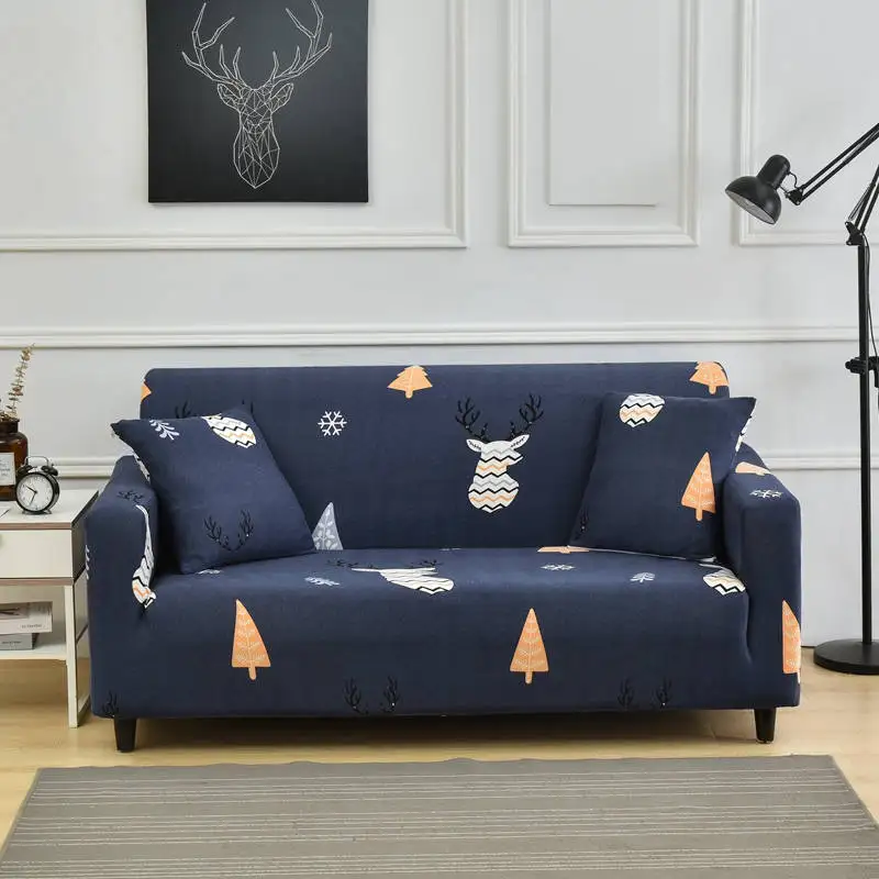 Splice patern sofa covers couch covers with pillowcase for living room winter warm corner sofa cover of furniture covers