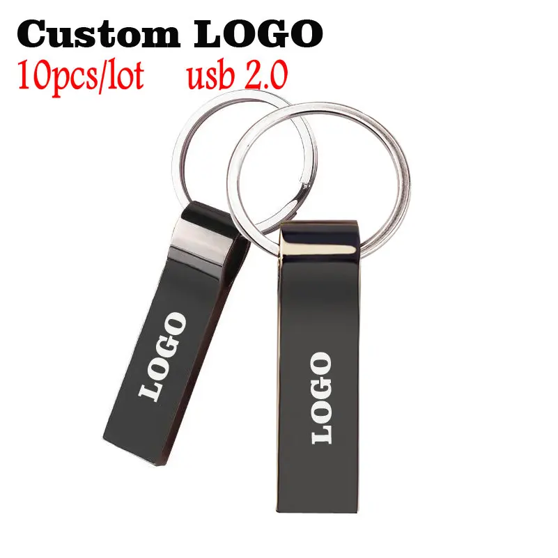 10 шт./лот Модный usb флеш накопитель 2.0 4 ГБ 8 16 32 Бесплатный Пользовательский