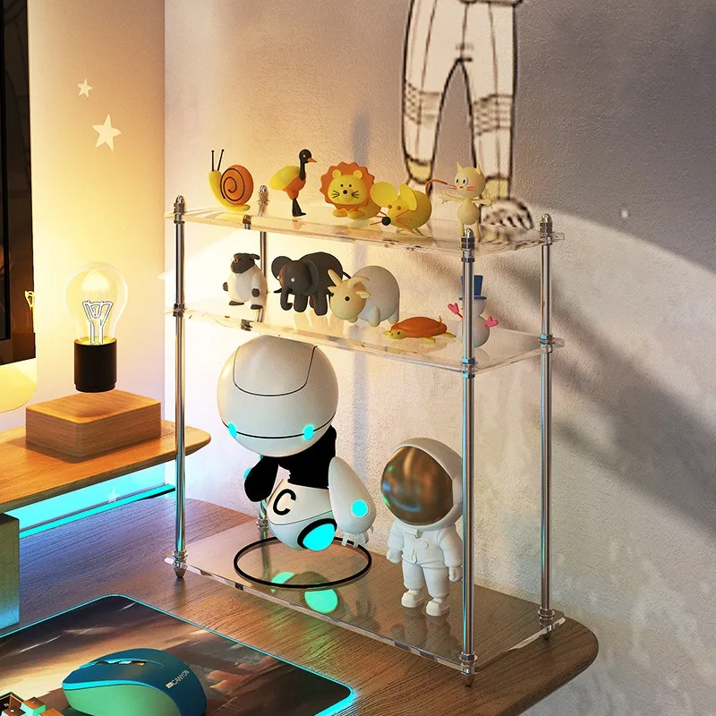 アクリルディスプレイ,amiiboファンコポップ用ディスプレイスタンド