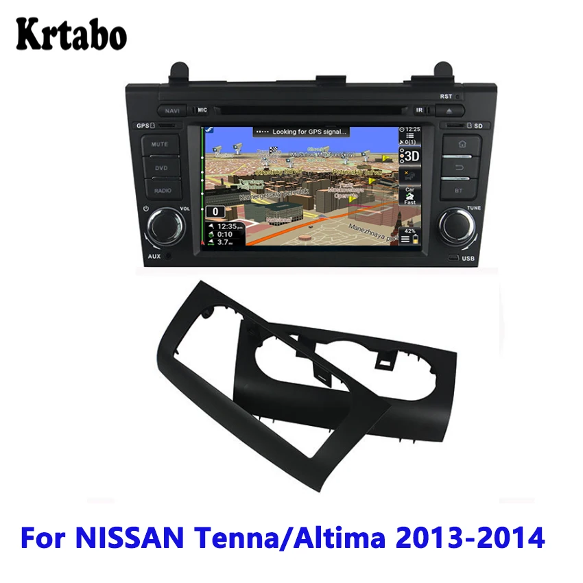 Krtabo для NISSAN Tenna/Altima 2013 2014 Автомобильный мультимедийный dvd Радио магнитофон