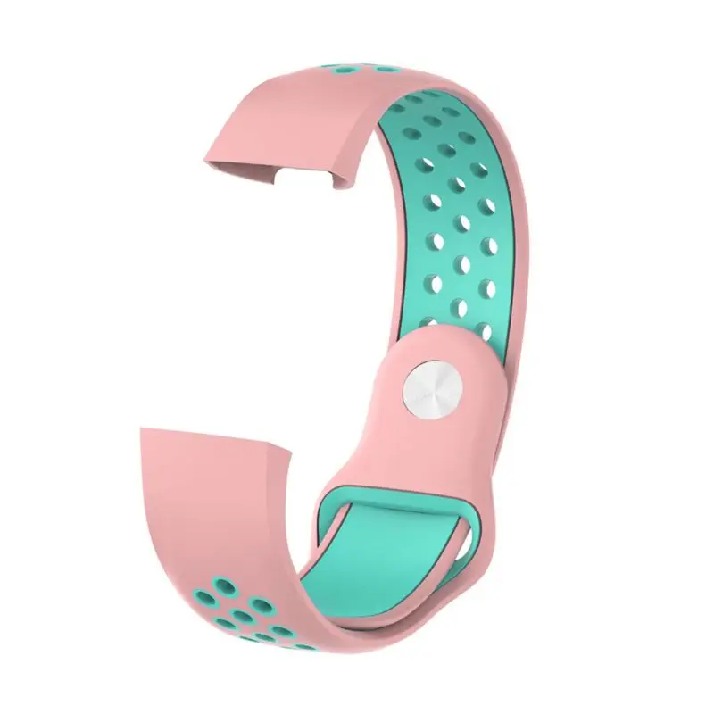 9 Двухцветные силиконовые часы ремешок для Fitbit Charge 3 Сменный ремень браслет Смарт-часы аксессуары - Цвет: 9