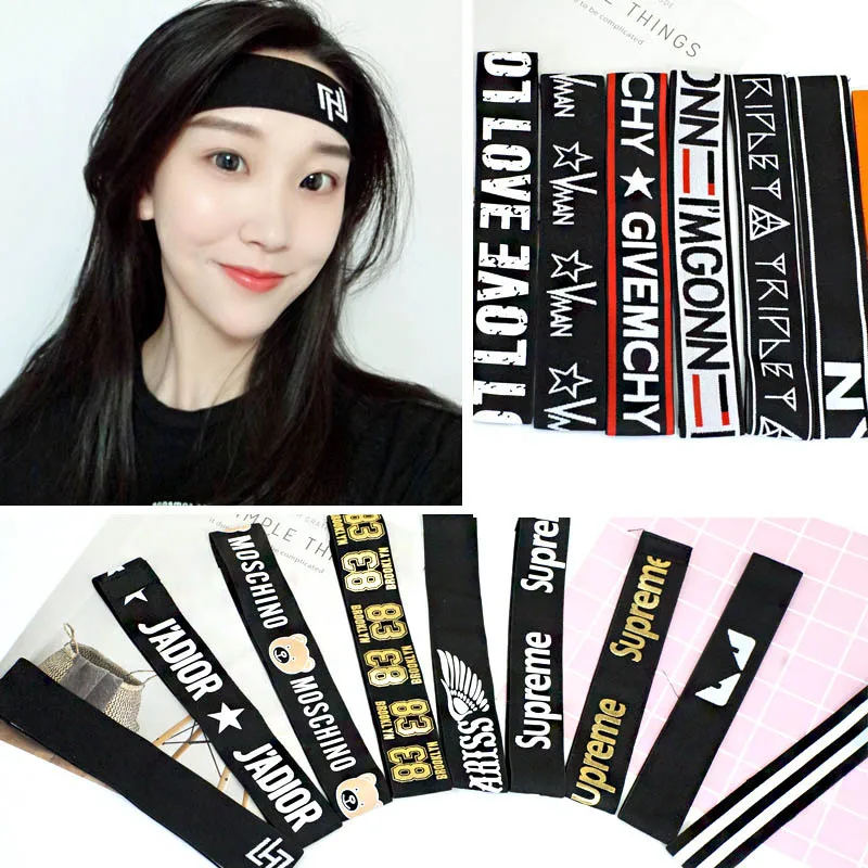 Sweatband модный шейный платок для йоги баскетбольный спортзал спортивный эластичный головной повязка для волос weetband шапки открытый солнце