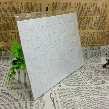 

10pcs/lot DIY Blank Sublimation A4 Sqare Paper Jigsaw Puzzle Heat Press Transfer Crafts Puzzle Office & School Supplies
