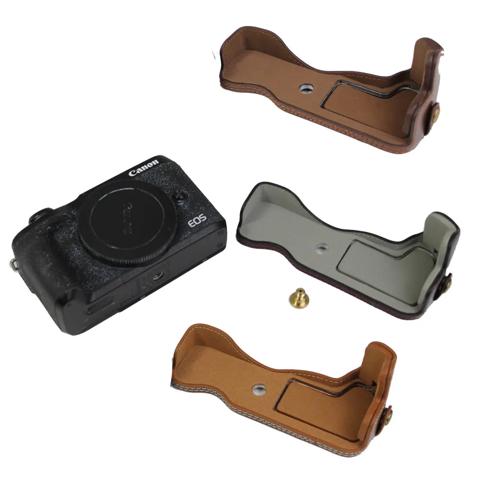 Nuovo Sacchetto Della Macchina Fotografica Metà Del Corpo Per Canon Eos M6 Ii Eosm6 Ii M6 Mark Ii Cassa Della Macchina Fotografica Di Protezione Della