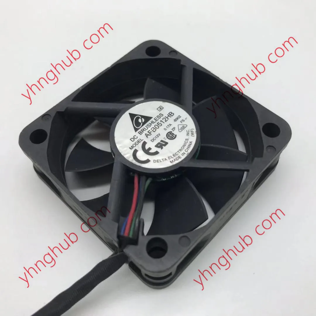 Delta Electronics Afb0512hb B902 dc 12v 0.17a 50x50x15 mm Ventilador de Refrigeração do Servidor