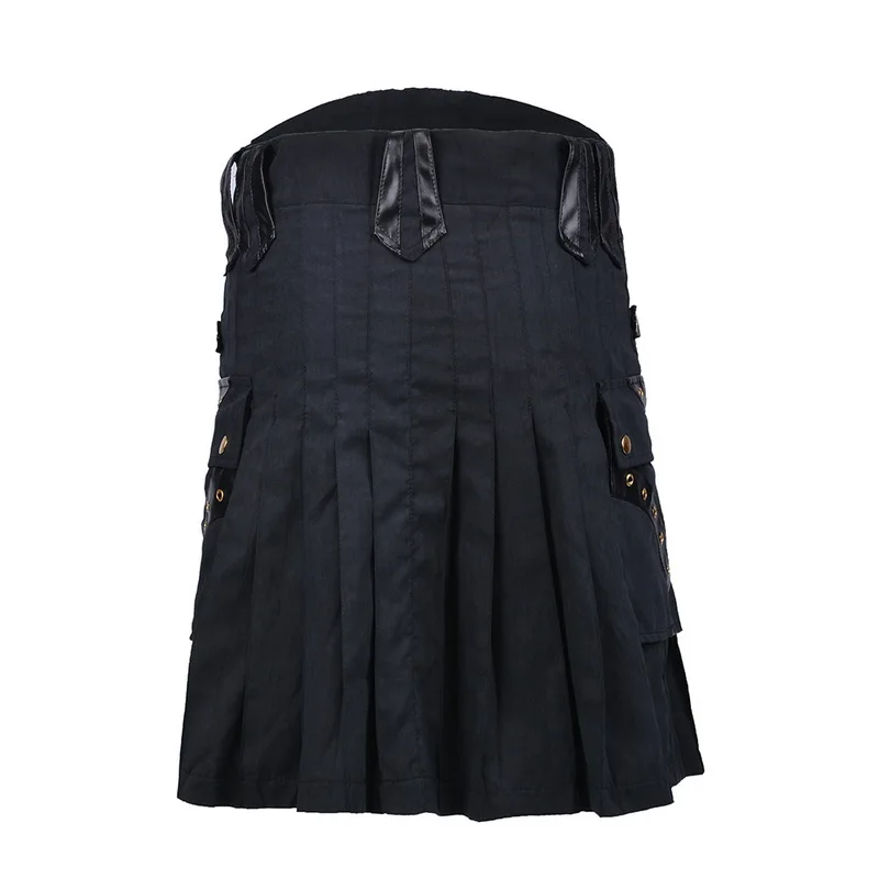 WENYUJH новая шотландская Мужская килт традиционная юбка металлическая классическая ретро индивидуальная килт клетчатый узор юбки размера плюс 5XL