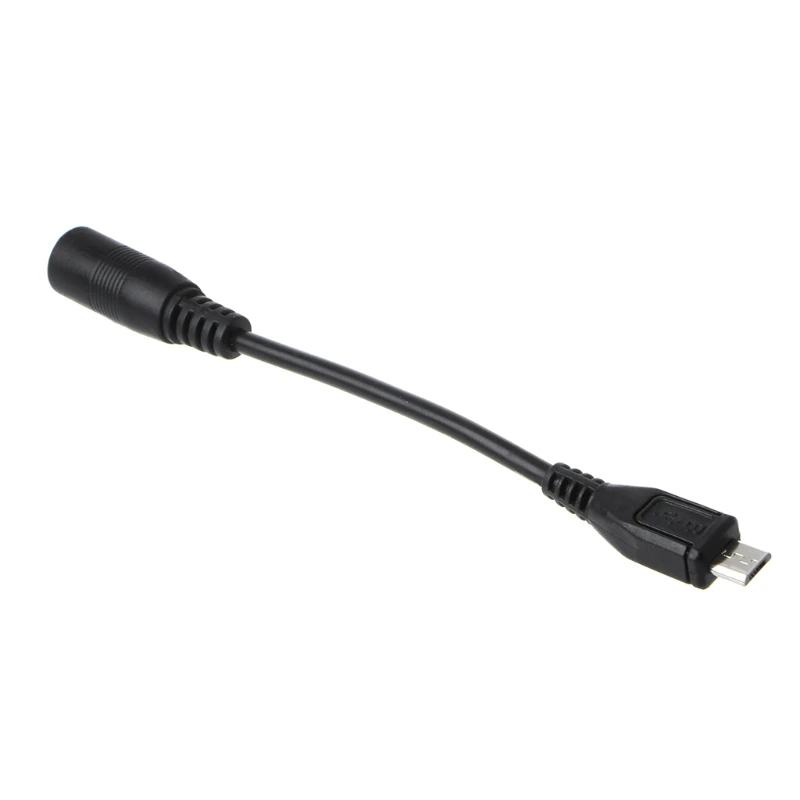 5.5x2.1mm DC Power Plug Waterproof Jacket Female To Micro USB Male Adapter Cable charging cable adapter usb to micro usb adapter