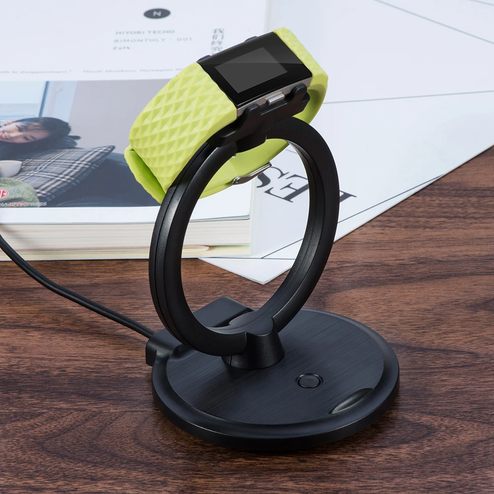 Ar rival портативный держатель для телефона 2A Беспроводное зарядное устройство кронштейн база для Fitbit Charge 2