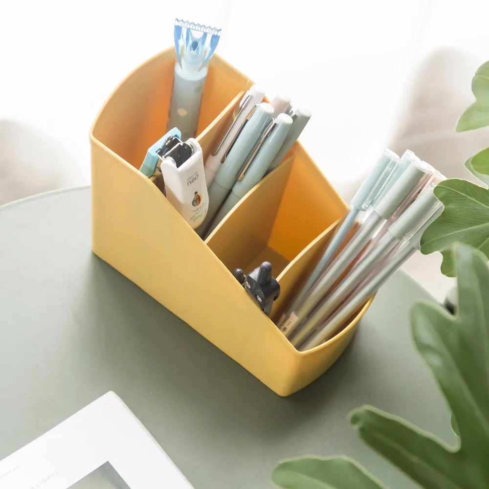 Пластиковый органайзер для косметики контейнер для хранения косметики держатель губной помады органайзер для украшений чехол для пульта дистанционного управления коробка