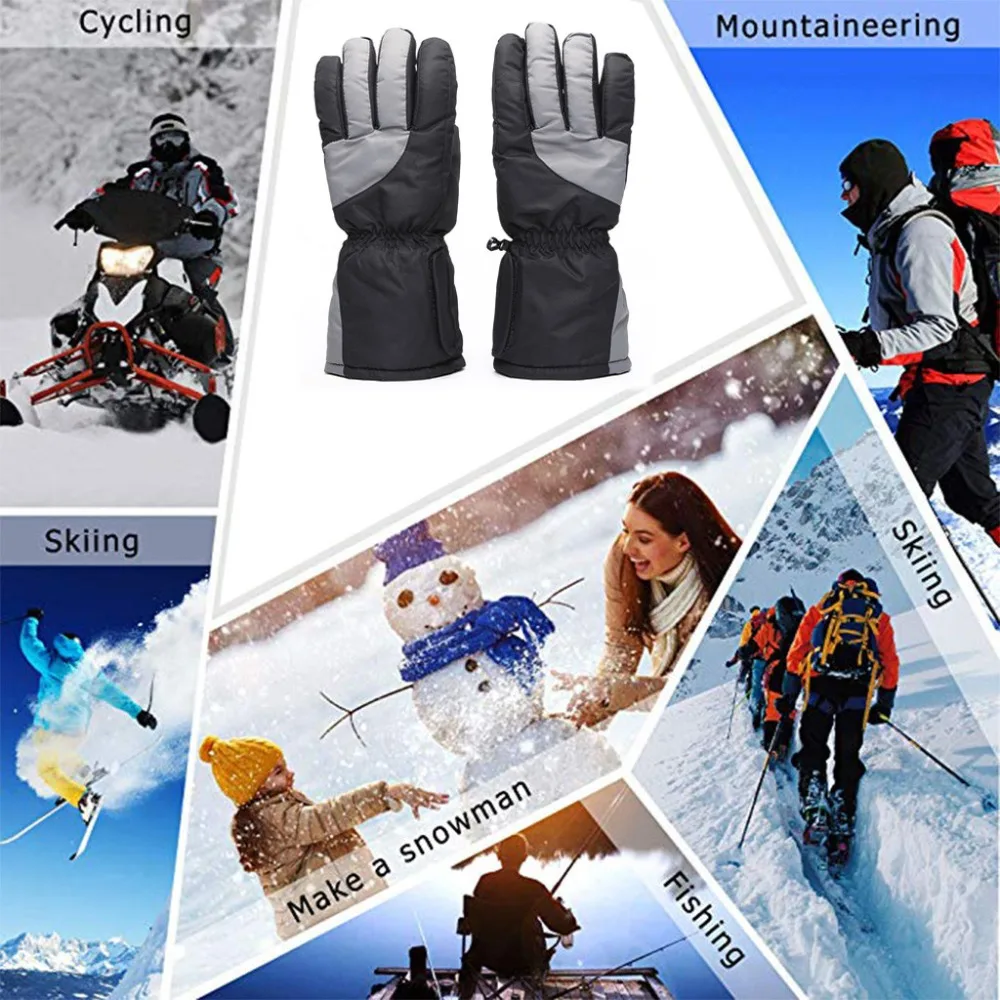 Heated gloves usb men and women electric gloves heating gloves outdoor camping hiking bike ski heating gloves handschoenen 30S18 (10)