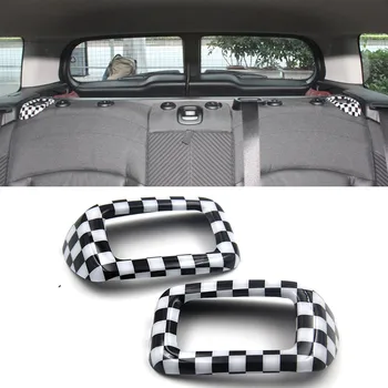 

2pcs ABS Car Back Seat Safety Belt Buckle Cover Trim Cap Decoration For MINI COOPER Clubman F54 Interior Styling Accessories