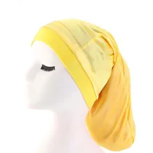 XEONGKVI Новинка стрейч дредлок облегающая шапка бини весна осень бренд длинный хвост оплетка для женщин тюрбан