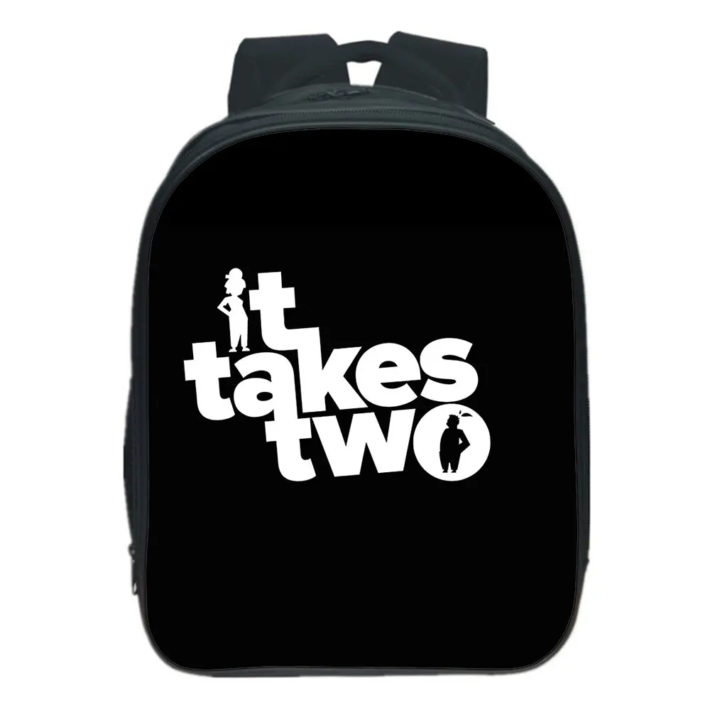 It takes two Backpack Game Bag Boys Toddler Cartoon Knapsack Baby Children Toddler Rucksack Mochila Boy gift Cartoons