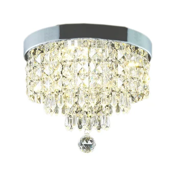 

Modern Crystal Led Ceiling Light Fixture for Indoor Lamp Surface Mounting Ceiling Lamp for Bedroom Dining Room