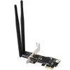 M.2 To PCI Express Wireless Adapter Converter with 2x Antenna NGFF M.2 WiFi Bluetooth Card For Intel AX210 AX200 9260 8265 8260 ► Photo 1/5
