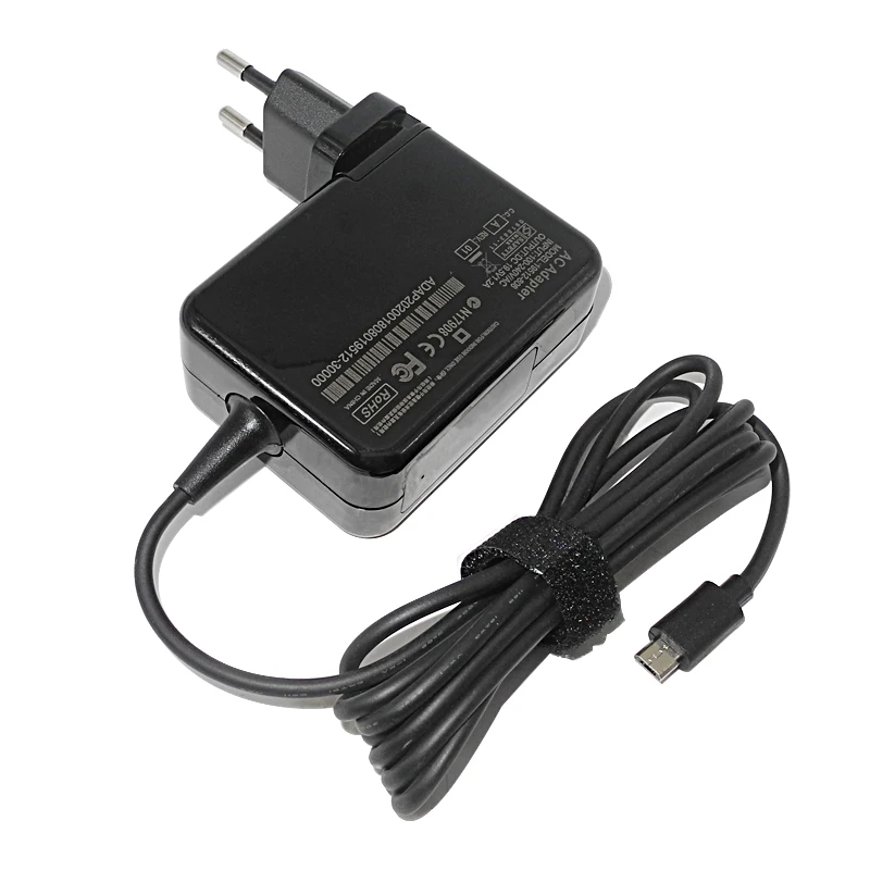19.5V 1.2A Tablet Charger AC Power Adapter Supply for Dell Venue 11 8 7 Pro 5130 7130 7139 7140 HA24NM130 077GR6 0KTCCJ 3JJWF