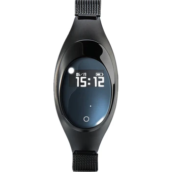 

Women's Smart Bracelet Z18 0.49" OLED Screen Metal Smart Band BT 4.0 Health Bracelet Pedometer for IOS/Android Smartphones