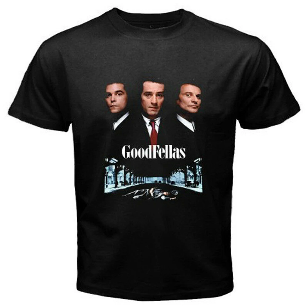 Новинка Goodfellas Three Wise Men Гангстерский фильм Мужская Черная Футболка размер S до 3XL