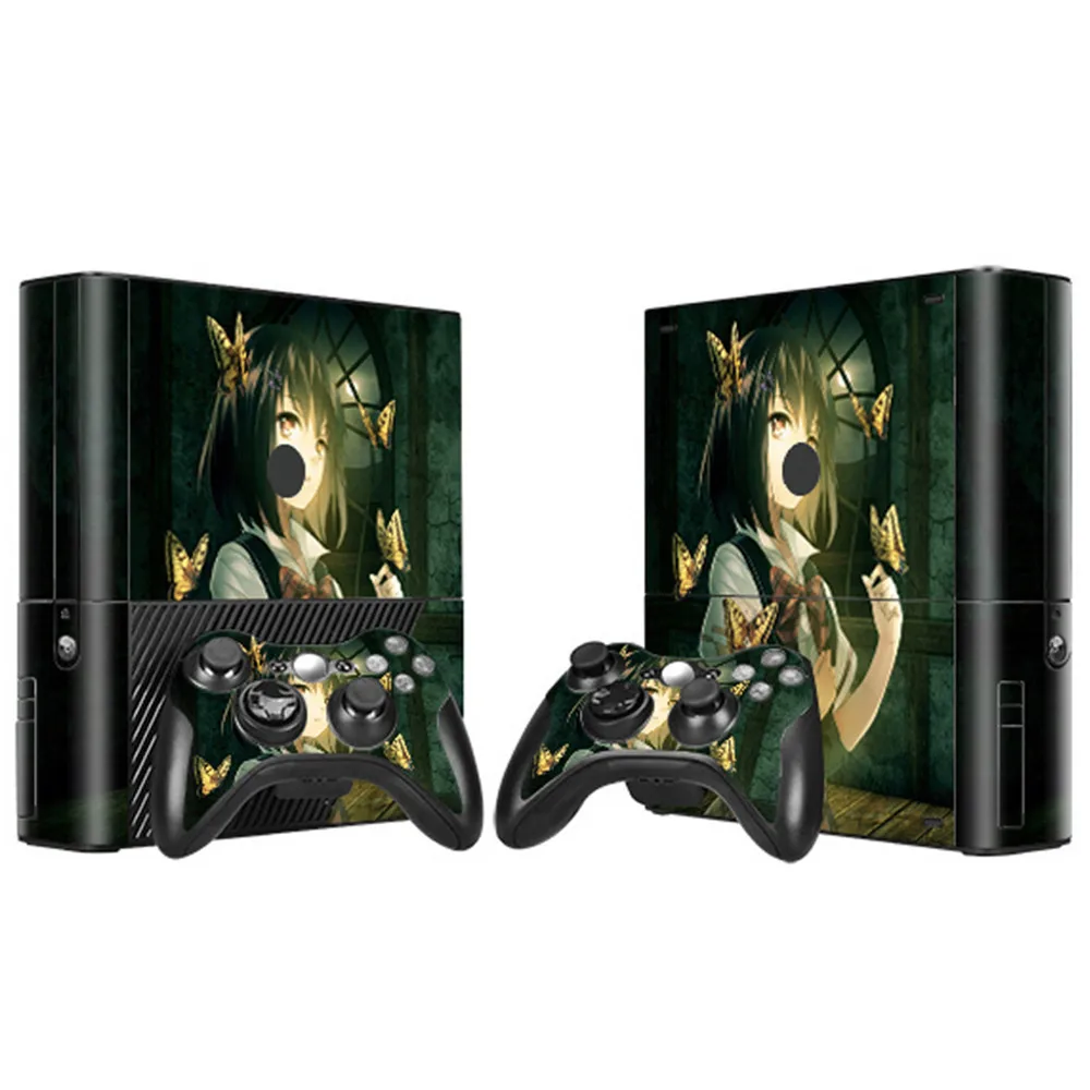 Новинка наклейка для консоли XBOX 360 E виниловые наклейки и скины контроллеров|stickers