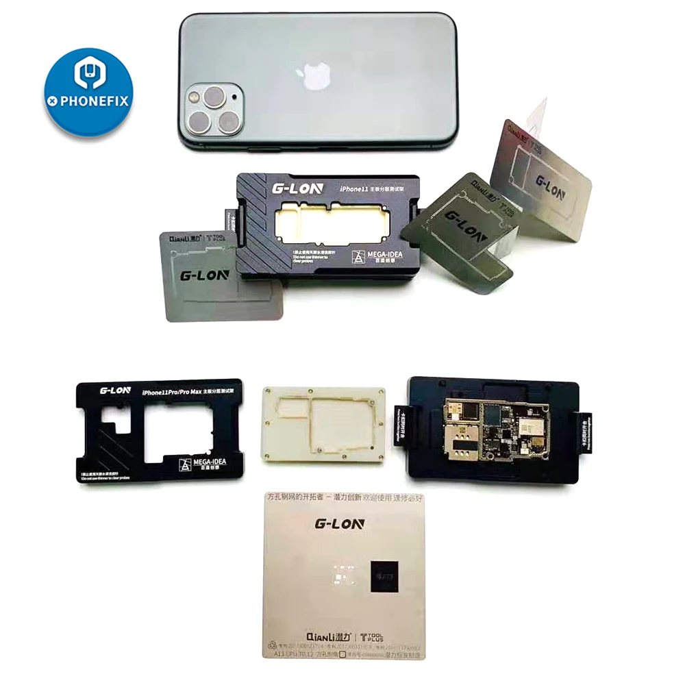

Main Board Clamp MJ Tin Planting Fixture Layered Fixture for iPhone 11 Pro MAX Motherboard Soldering Fixture Welding Platform