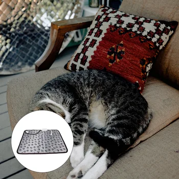 

1PC Pet Electric Blanket Anti-bite Pet Heating Mat Waterproof Pet Heating Pad Dog Electric Blanket Adjustable Temperature Pet Pa