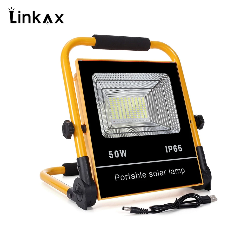 50w Portable LED work light Rechargeable COB floodlight with bracket Camping 50w Portable LED work light Rechargeable COB floodlight with bracket Camping