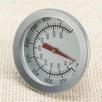 

1 Pcs BBQ Thermometer 500 Degree Barbecue BBQ Pit Smoker Grill Thermometer Temperature Gauge Celsius