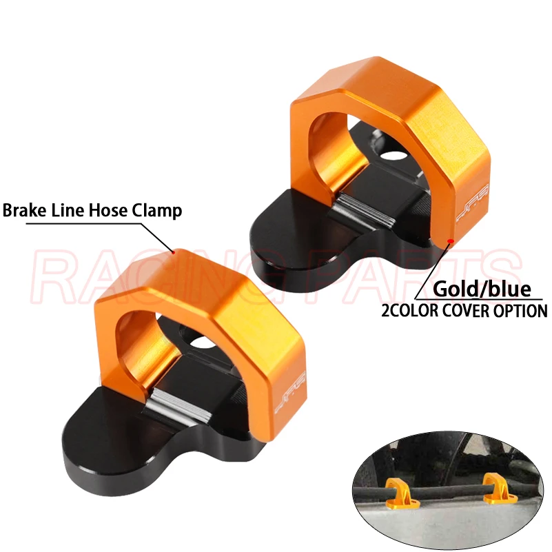 

Motorcycle Rear Brake Line Hose Cable Clamp Holder For SUZUKI DRZ400 DRZ400S DRZ400E DRZ250 RM250Z RM125 RM250 DR650SE RMZ450