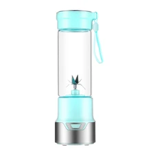 ABRA-350Ml блендер, стеклянная соковыжималка-бутылка, портативный Миксер для фруктов, мясорубка, соковыжималка, соковыжималка, чашка для сока, домашний подарок