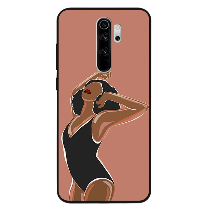 Feminist Feminism Black Silicone Soft Phone Case For Redmi 9 8 6 7A 6 Plus NOTE 9 8 7 6 5 PRO 9S 8T Luxury printed shell case for xiaomi