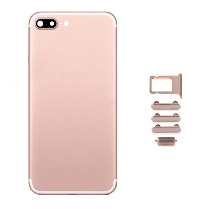 5 шт. Высокое качество задняя крышка для iphone 7 G 7Plus корпус крышка батареи задняя дверь Шасси рамка