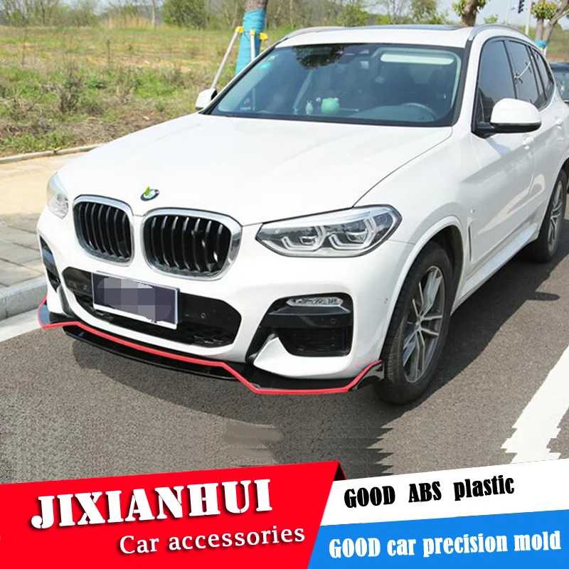 Задний спойлер для BMW X3 2018-2020 X4 G02 G01 4D ABS задний бампер диффузор Защита | Автомобили