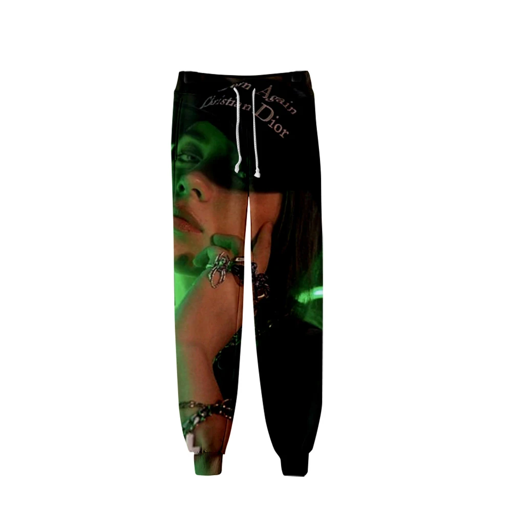 Популярные повседневные брюки Billie Eilish с 3D рисунком, мужские и женские брюки, модные новые модные осенне-зимние спортивные штаны для девочек с 3D Billie Eilish
