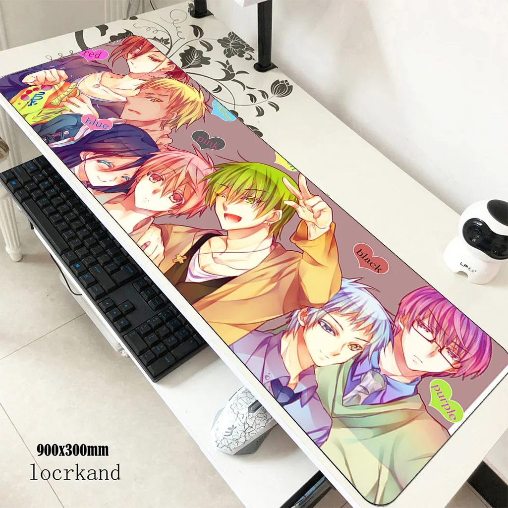 Баскетбольные коврики Kuroko 900x300x3 мм модный игровой коврик для мыши и клавиатура Коврик для мыши лучшие аксессуары для геймеров коврик для мыши