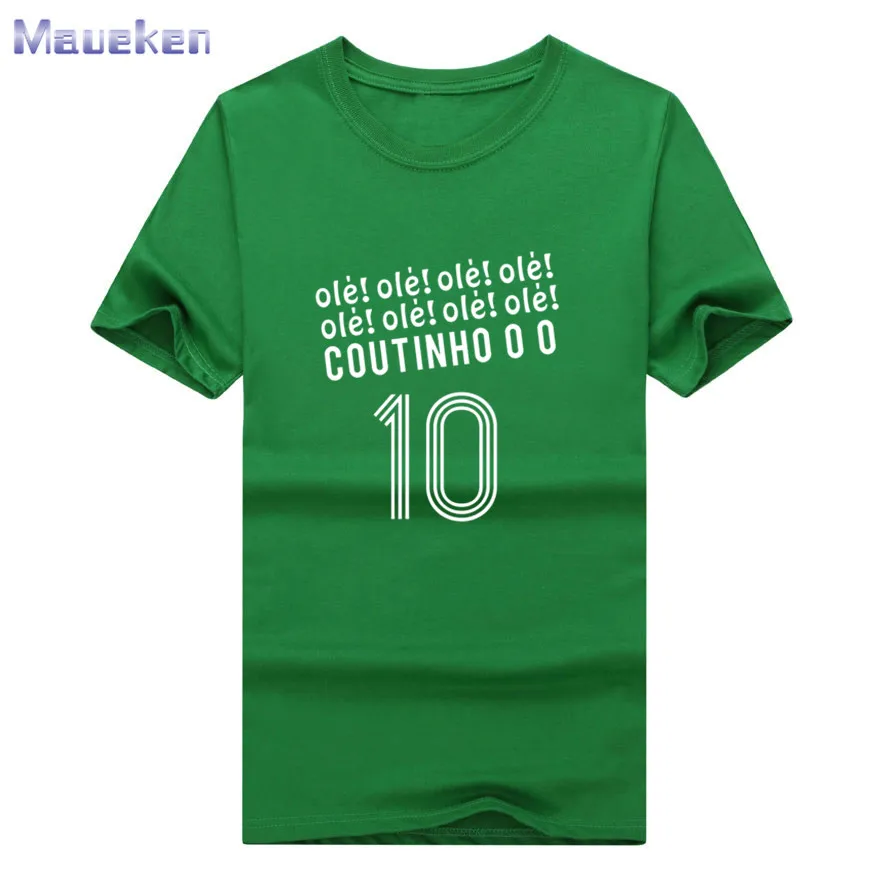 6 Летняя модная футболка ole loe Philip Coutinho o, футболка из хлопка, мужская повседневная футболка для поклонников, подарок 0801-3 - Цвет: 6
