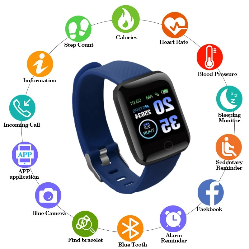 

Reloj Smart watch 2020 SmartWatch Men Heart Rate Tracker Sport Wristwatch Waterproof Watch fit Women Kids Gift amazfit gtr2
