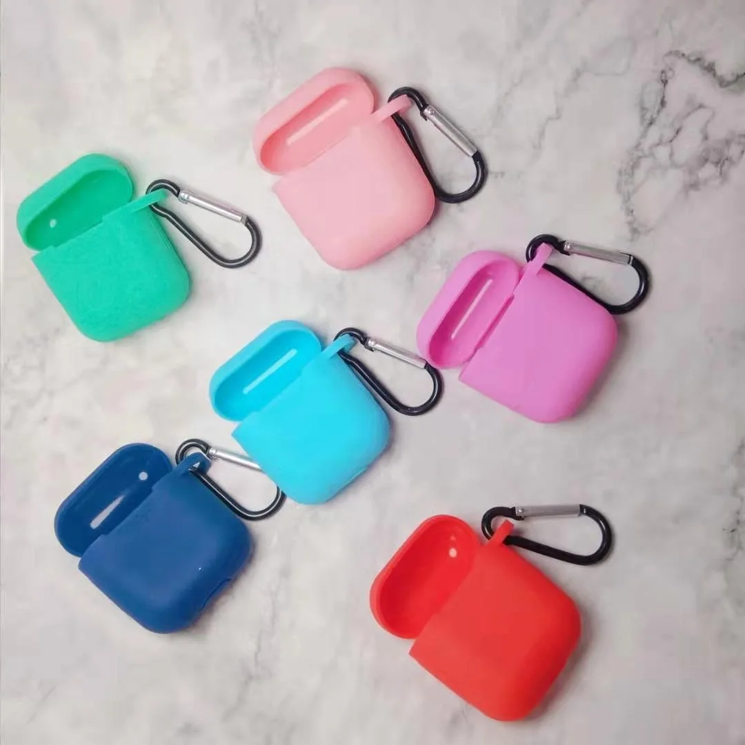 Новый силиконовый чехол s для Airpods1 2nd роскошный защитный наушников Apple Airpods 1 & 2