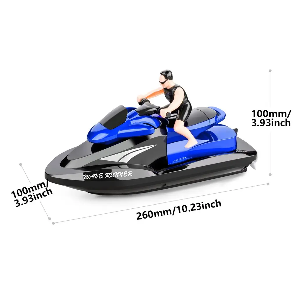 RC Boat 809 2.4G Remote Control Motorboat Water Speedboat Yacht Airship RC Boat Waterproof Electric Children's Toy Boat - Image 6