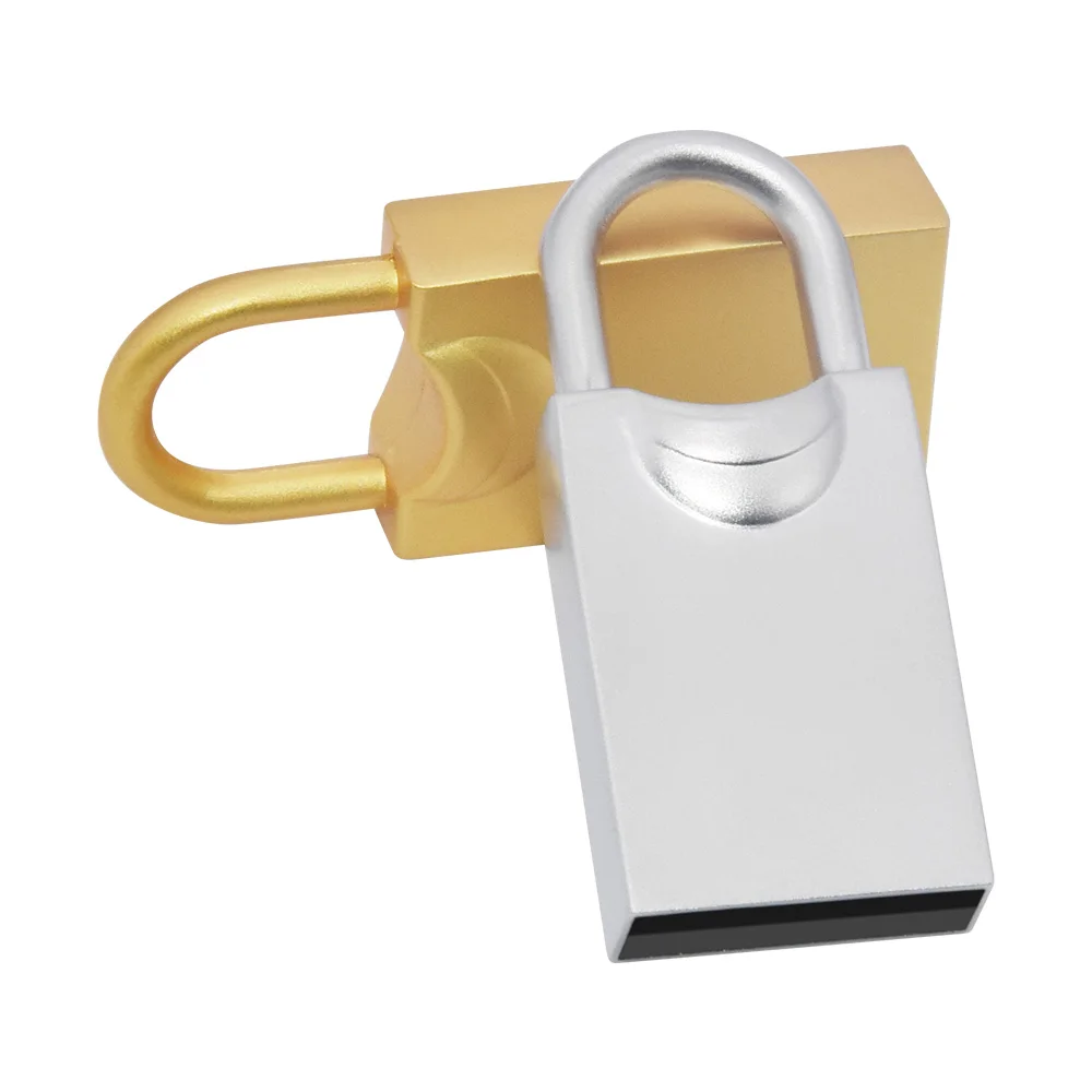 Новый милый замок USB Флешка 32 Гб мини флэш накопитель 4 ГБ 8 16 64 карта памяти Флеш