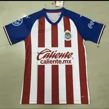 Guadalajara футбольные майки Chivas regal O. PINEOA A. PULIDO A. ZALDIVAR home Out 19 20 Chivas regal футбольная рубашка