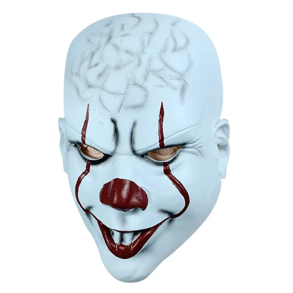 Stephen King's It Mask Pennywise одежда для клоуна Маска Клоун маска на Хеллоуин для косплея реквизит костюма