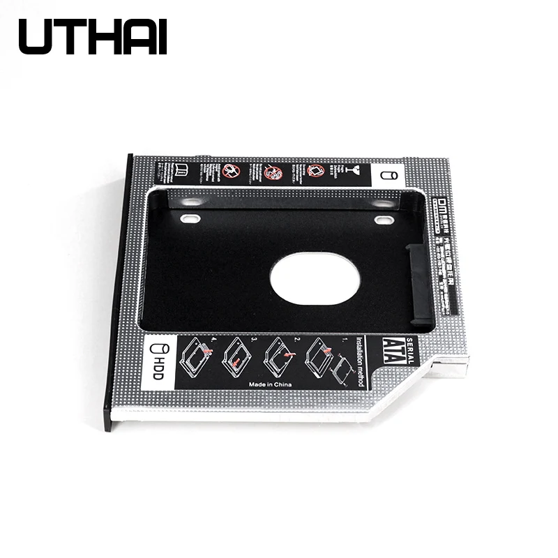 UTHAI T01 cd rom диск кронштейн для ноутбука Внутренний корпус 2 5 дюймов SATA I II III жесткий